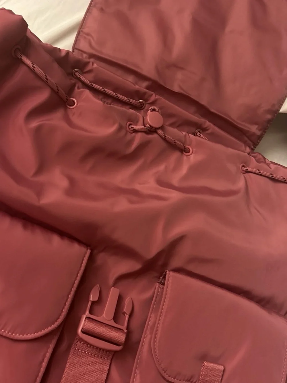 Burgundy Victoria’s secret PINK book bag